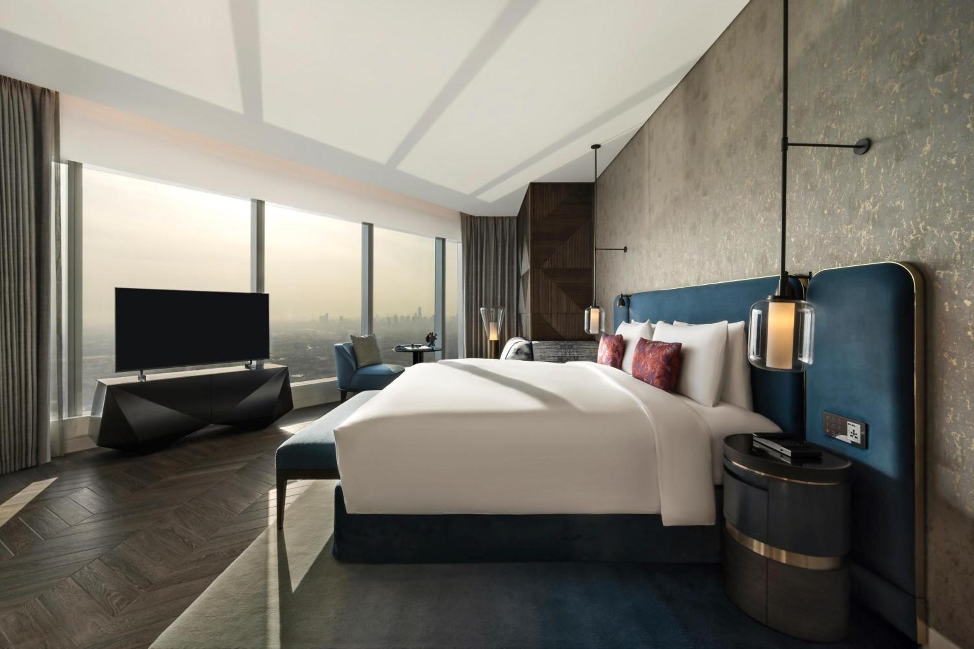 So/ Uptown Dubai Hotel Ruang foto A bedroom at the hotel