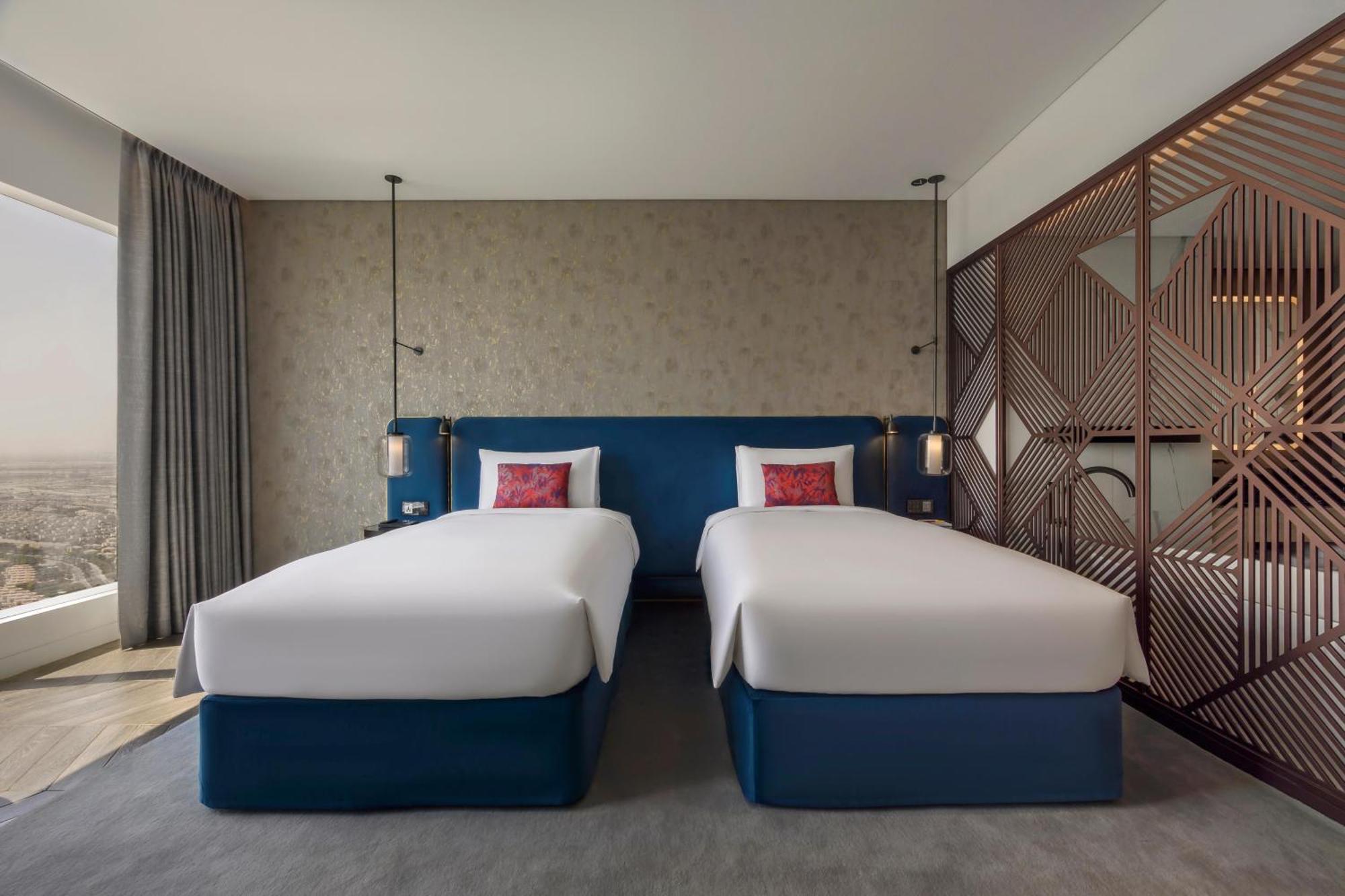 So/ Uptown Dubai Hotel Ruang foto Deluxe twin room